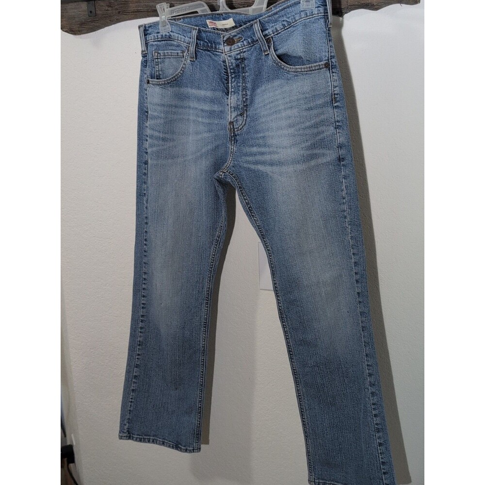 Levi's 501 Button Fly Jeans for Men, Light Blue - Boot Cut 33W 30L